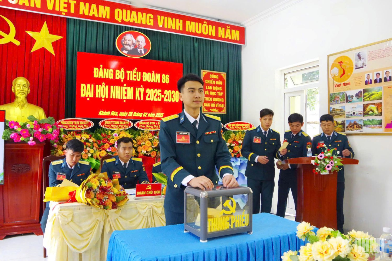 Kinh nghiệm từ đại hội cấp cơ sở ở Sư đoàn 377